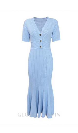 DOLORES POINTELLE MIDI DRESS