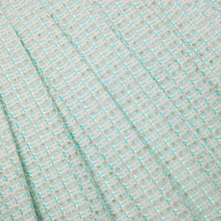 MINI-JUPE PLISSÉE BOUCLE MENTHE 