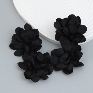 3D FLOWER EARRING