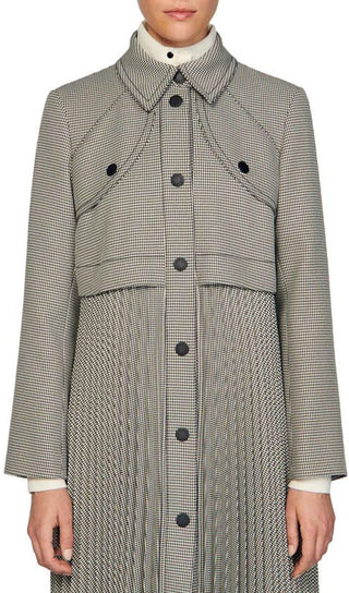 MATHILDA PLEATED TRENCH COAT