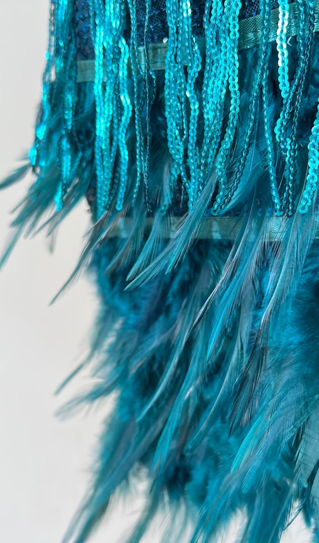 TASSEL FEATHER MINI DRESS Dressers styleofcb