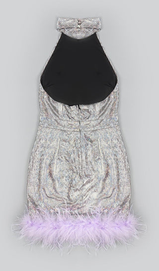 SEQUIN BACKLESS MINI DRESS IN SILVER Dresses styleofcb 