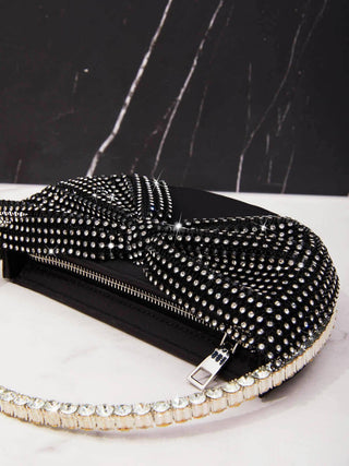 CRYSTAL BOW CLUTCH Bags styleofcb 