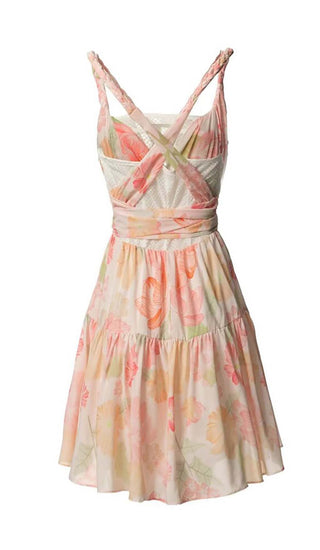 MIAMI FLORAL MINI DRESS IN PINK DRESS STYLE OF CB 