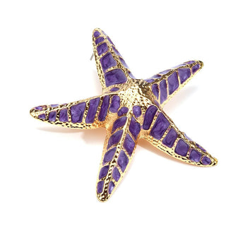 STARFISH EARRINGS IN PURPLE Earrings styleofcb 