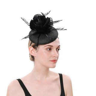 TOPPER FEATHER FLOWER FASCINATORS styleofcb 