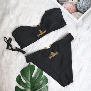 GANI BIKINI - BLACK Swimwear Oh CICI 