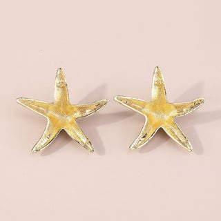 STARFISH EARRINGS IN BEIGE Earrings styleofcb 