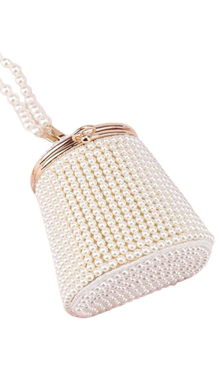 Pearl bucket bag