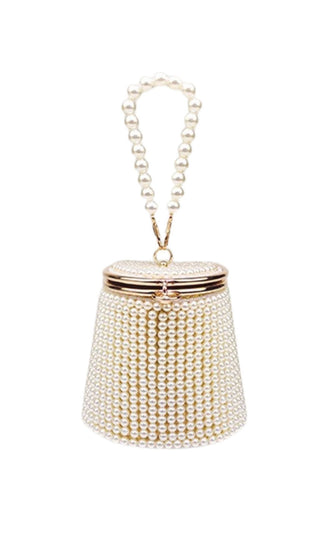 Pearl bucket bag