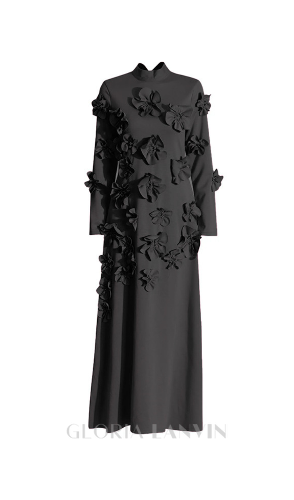 HARRIET BLUMENVERZIERUNGENES MAXIKLEID IN ROSA