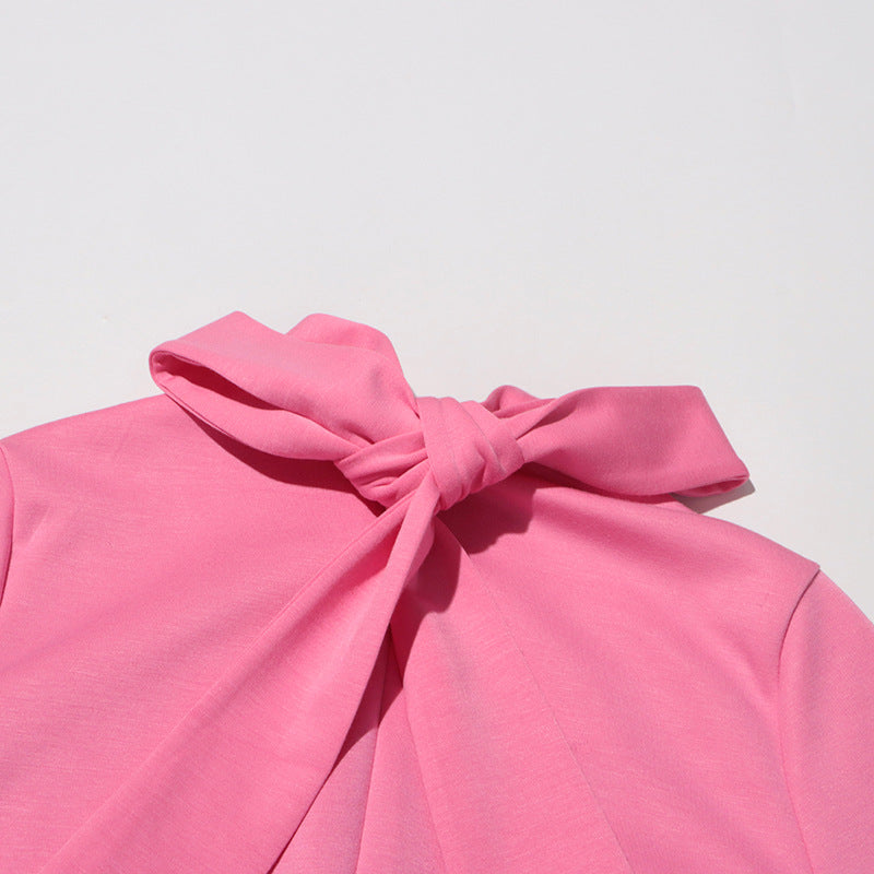 HARRIET BLUMENVERZIERUNGENES MAXIKLEID IN ROSA