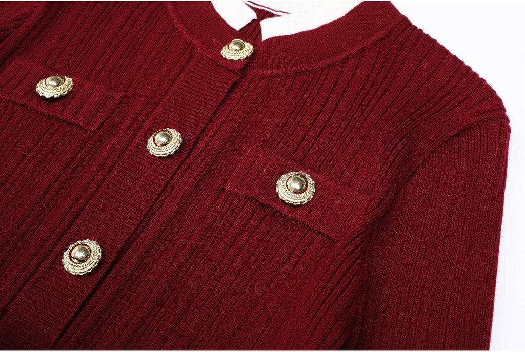 wallis Contour Round Neck Long Sleeve Knit Maxi Dress