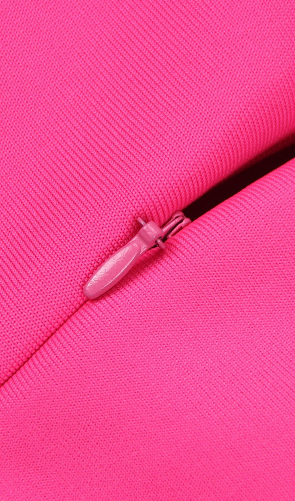 CUT OUT STRAP MINI DRESS IN PINK styleofcb 