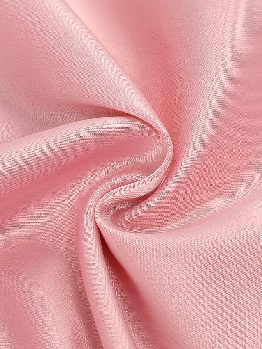 ROBE À BRETELLES PLISSÉE À FLEURS ORANGE PÂLE