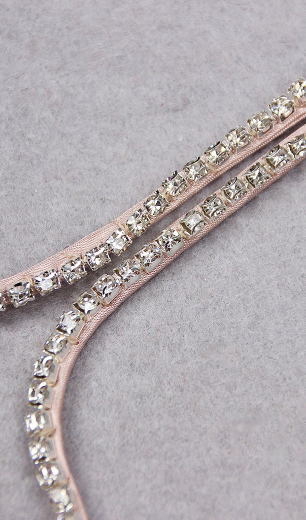 RUCHED FEATHER MINI DRESS IN PINK Dresses styleofcb 